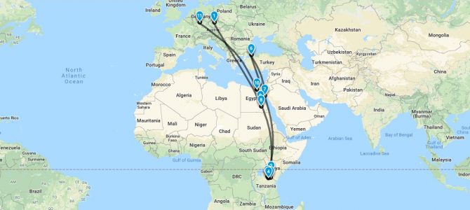 Starting Soon – Into Africa (and parts nearby)… Starting Soon – Into Africa (and parts nearby)…