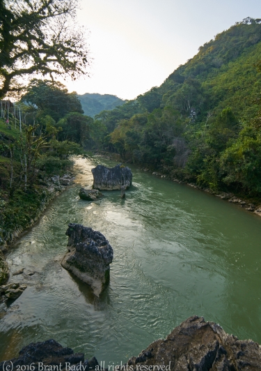View from the River, at Semuc Champey
